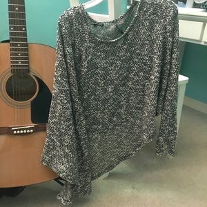 Asymmetrical sweater